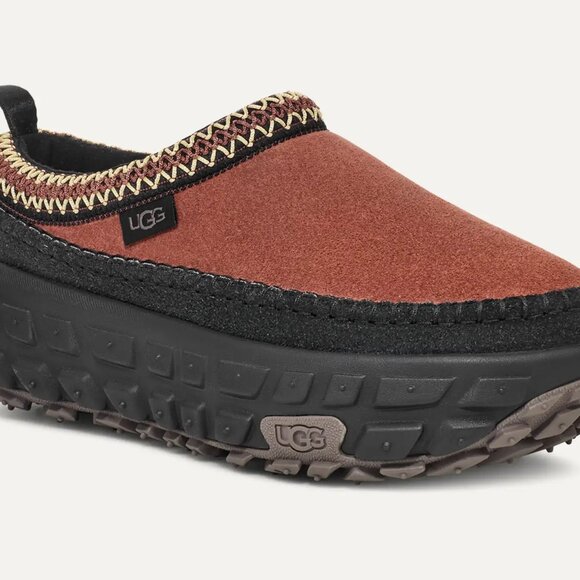 UGG Venture Daze Red Jasper / Black Slipper Shoes 1154530 MENS 10 NEW - Picture 10 of 13